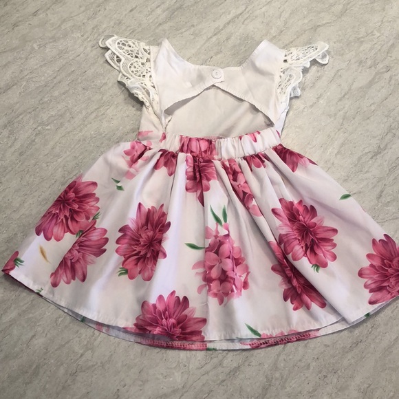 Atpapa Catpapa 2T Sweetest Floral Sundress - Picture 3 of 8